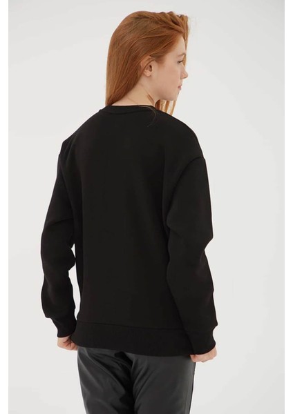 Kadın Sweatshirt Siyah 24K0844K1 fırsatları