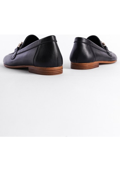 Deri Kadın Loafer