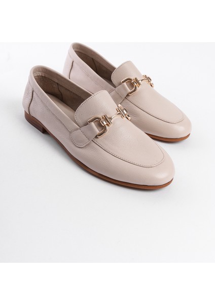 Deri Kadın Loafer