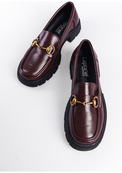 Trak Tabanlı Metal Tokalı Kadın Loafer fırsatları