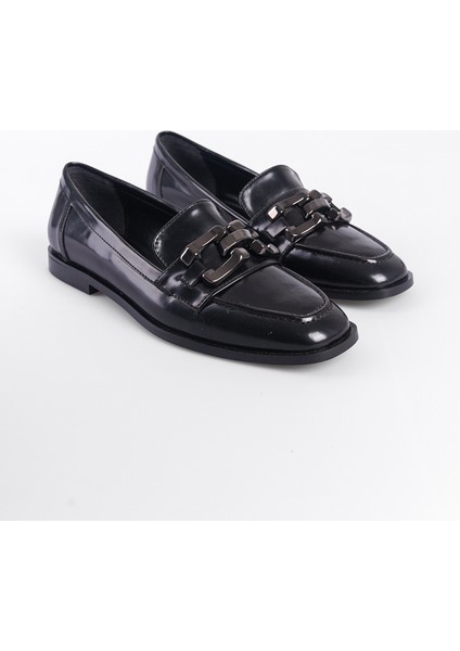 Capone Outfitters Metal Tokalı Kadın Loafer Ayakkabı