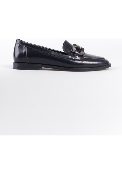 Capone Outfitters Metal Tokalı Kadın Loafer Ayakkabı