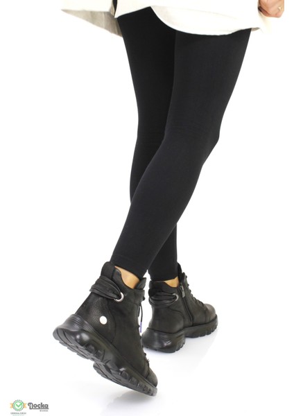 Kadın Günlük Ortopedik Hakiki Deri Spor Tarz Bot M25/KB4295 fırsatları