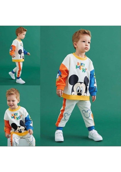 Erkek Çocuk Mickey Mouse Eşofman Takımı 2245