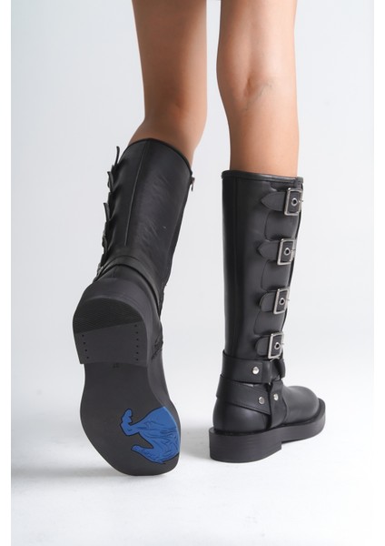 Motorcu Fermuarlı Kadın Çizme fiyatları