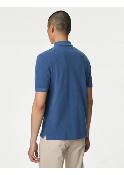 Saf Pamuklu Polo T-Shirt fırsatları