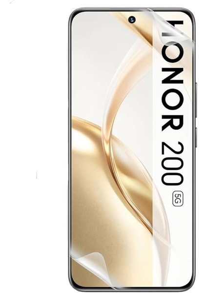 Honor 200 ile Uyumlu Hidrojel Nano Ekran Koruyucu Film Mat(Tempered Cam Değildir!)