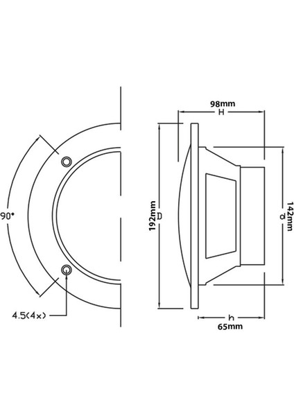 Marin Hoparlör Beyaz 16.5 cm 150 Watt Tweeterlı fırsatları