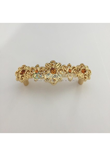 Swarovski Taşlı 96 mm Altın