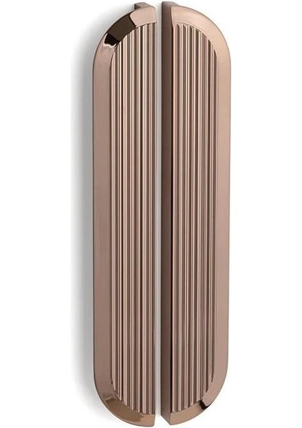Pera L Tipi Oval Parlak Rose Kulp 224 mm 209064