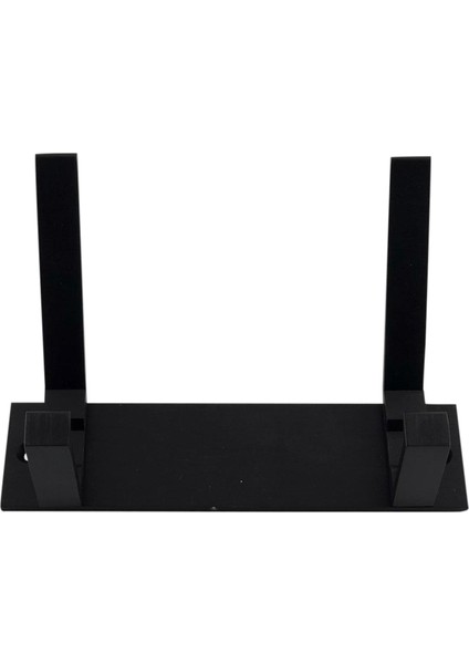 Mat Siyah Kanca Askı Portmanto Ikili