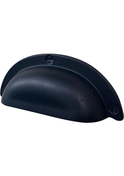 64 mm Tas Çekme Mutfak Kulp Mat Siyah