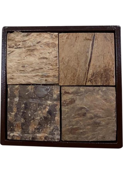 Ahşap Naturel Ceviz Kabuğu Mocca 32 mm Kulp