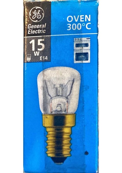 General Electric 15 Watt Fırın Ampulü-Sarı Işık