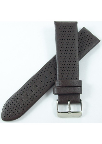 Bizon Gerçek Deri Saat Kordonu 1. Kalite Spor Saat Kayışı Siyah Yeşil Kahverengi Lacivert Gri Renk 20MM 22MM 24MM Orijinal Deri Saat Kayışı fırsatları