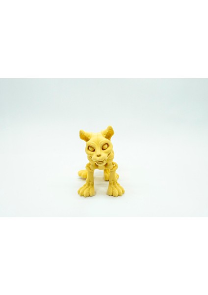 Iskelet Kedi 3D Hareketli Model