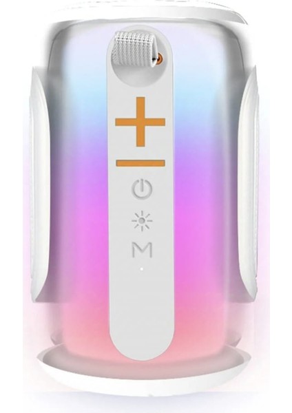 Leasertech Pluse 7 Rgb Mikrofonlu Bluetooth Hoparlör Ses Bombası Karaoke Seti
