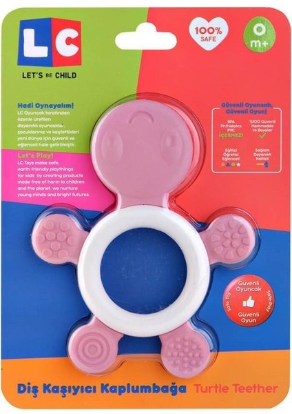 Nessiworld 30772 Let's Be Child - Diş Kaşıyıcı Kaplumbağa +0 Ay