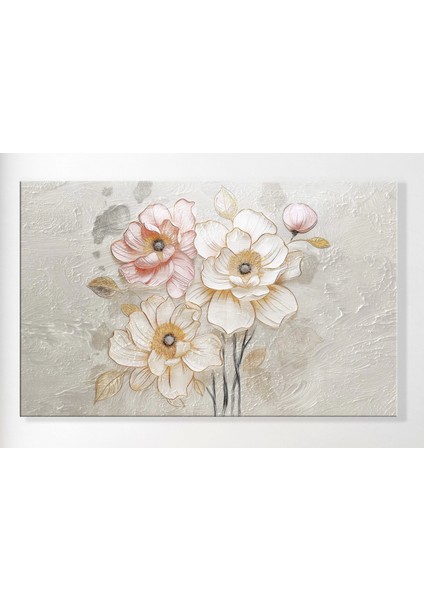 Dekoratif Sanatsal Çiçekler Kanvas Tablo, Ev Dekoru Bestablo fiyatları