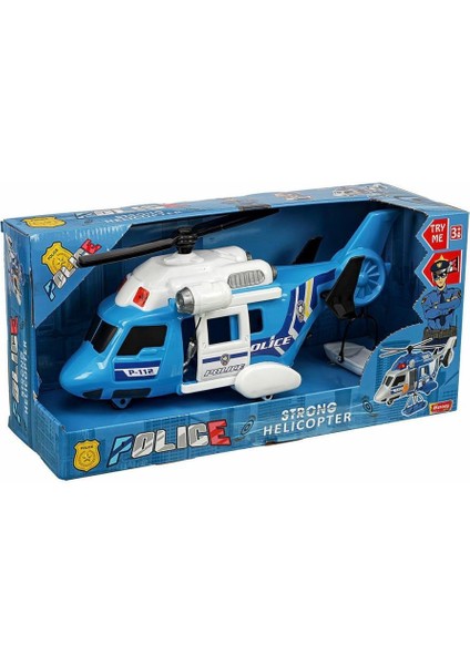 Nessiworld ERN-2001 Heroes Toys Helikopter Polis Seti - Eren Oyuncak