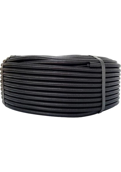 Pg-9 Polyamid Siyah Spiral Boru 100 Metre