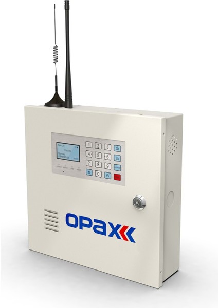 Opax-2545+Bgr-10+Akü Pstn Panel & Bgr-10 Kablolu Sirenli Full Alarm Seti Akü Dahil