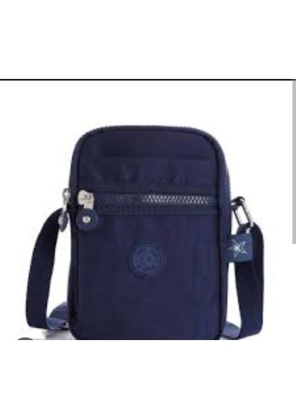 Eliteshop elite Nova Shopping Krinkıl Su Geçirmez Ithal Kumaş Küçük Çapraztelefon Çantası 14*9 cm -3 Fermuarlı