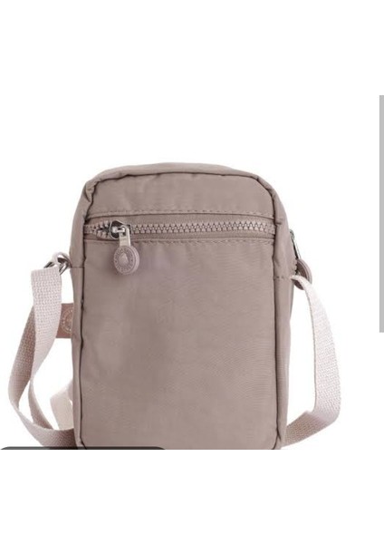 Eliteshop elite Nova Shopping Krinkıl Su Geçirmez Ithal Kumaş Küçük Çapraztelefon Çantası 14*9 cm -3 Fermuarlı