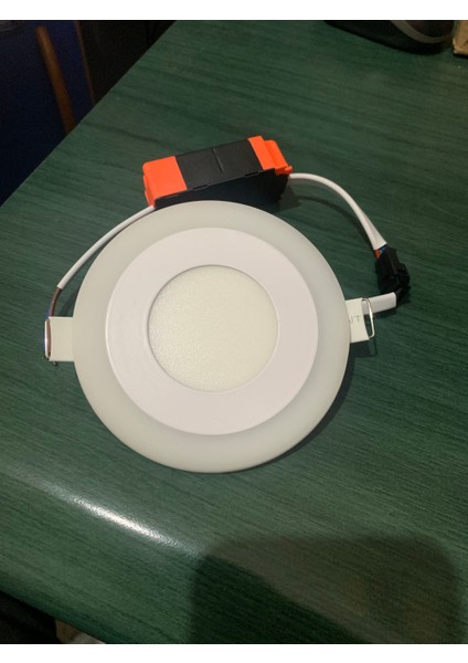 Alp - 1303 Çerçeve Mavi Göbek Beyaz Işık LED Spot Sıva Altı