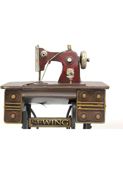 Dekoratif Metal Dikiş Makinesi C0717