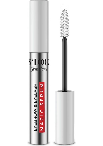 S’look Eyebrow & Eyelash Magıc Serum Besleyici Uzatıcı Doğal Bakım Kaş Kirpik Serumu 5 ml