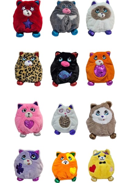 Aya Toys Misfittens Süpriz Paket Peluş Oyuncak Kedi