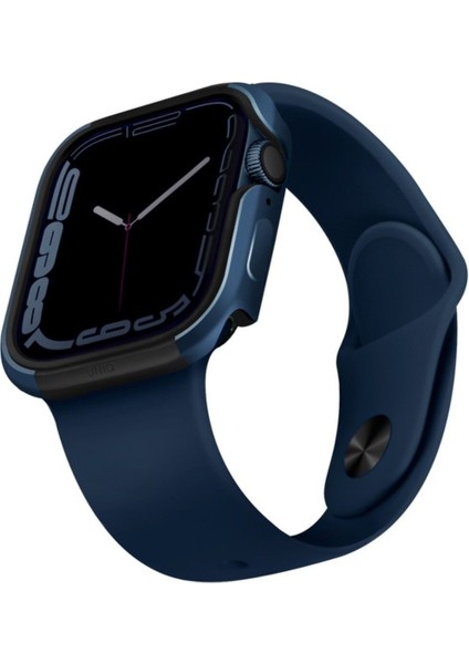 Apple Watch 45MM Kasa Koruyucu Metalik Görünüm Valencia Serisi Camlı Kasa modelleri