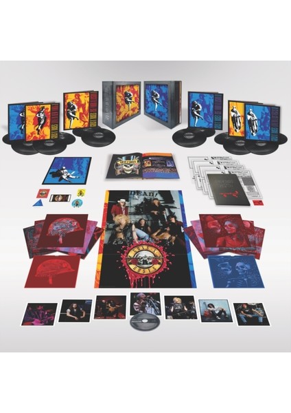 Guns N' Roses - Use Your Illusion 1 - 2 Remastered - Limited Super Deluxe Box Edition - Plak