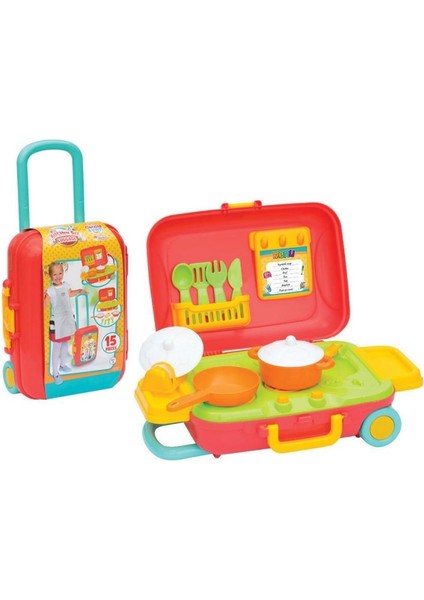 03477 Candy Ken Mutfak Set Bavulum -Dede
