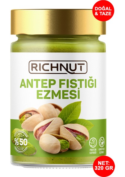 Antep Fıstığı Ezmesi Özel - Parçacıklı Kıvam