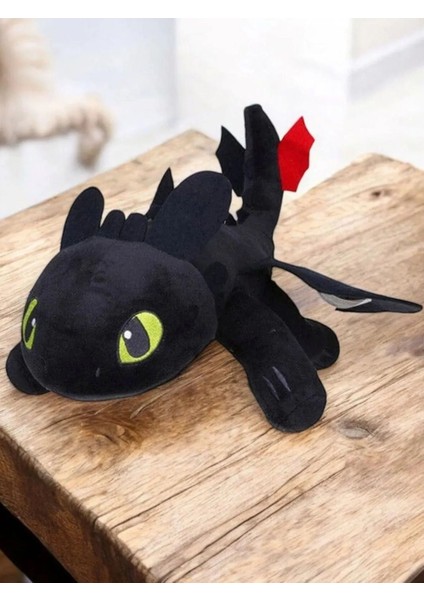 Aya Toys Ejderhanı Nasıl Eğitirsin 35CM Dişsiz Ejderha Peluş Oyuncak