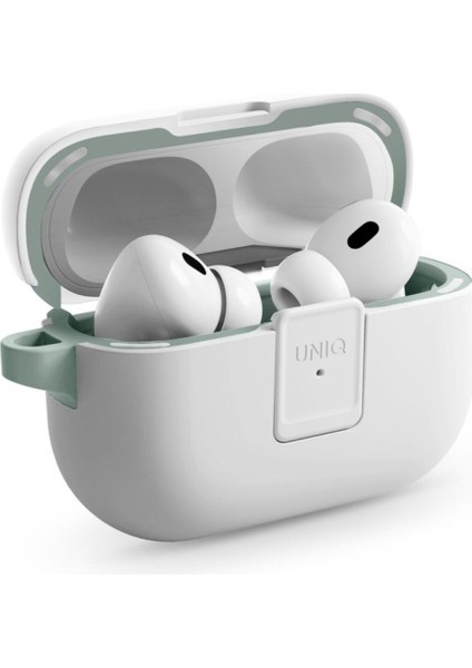 Airpods Pro 2 (2.nesil) Uyumlu Kılıf Clyde Serisi Manyetik Kapak Tasarımı Kablosuz Şarj Desteği