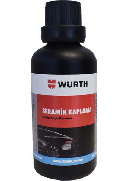 Würth 10H Seramik Kaplama Seti Nano Boya Koruma 50Ml fiyatları