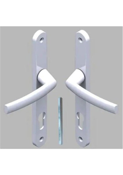 Metal Pvc Kapı Kolu Beyaz fiyatları