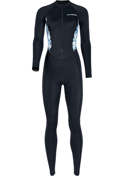 Yüzme Sualtı Tüplü Dalış Için Kadın Wetsuit Alabilir Ince Dalış Elbisesi (Yurt Dışından)