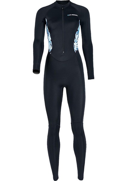 Yüzme Sualtı Tüplü Dalış Için Kadın Wetsuit Alabilir Ince Dalış Elbisesi (Yurt Dışından)