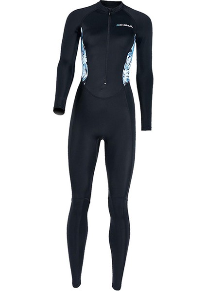 Yüzme Sualtı Tüplü Dalış Için Kadın Wetsuit Alabilir Ince Dalış Elbisesi (Yurt Dışından)
