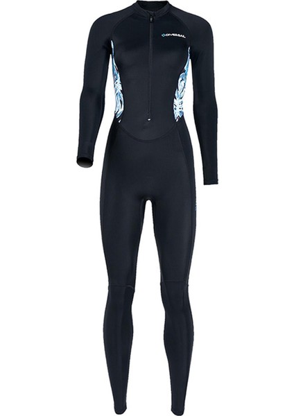 Yüzme Sualtı Tüplü Dalış Için Kadın Wetsuit Alabilir Ince Dalış Elbisesi (Yurt Dışından)