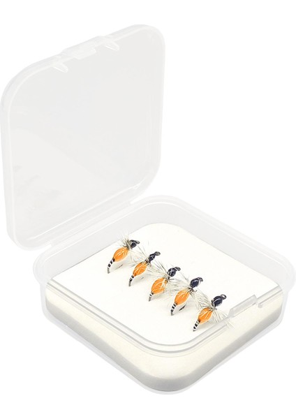 5x Sinek Balıkçılık Yemleri Sinek Yemleri Hafif Alabalık Yemleri Turuncu 11MMX4MM (Yurt Dışından) fiyatları
