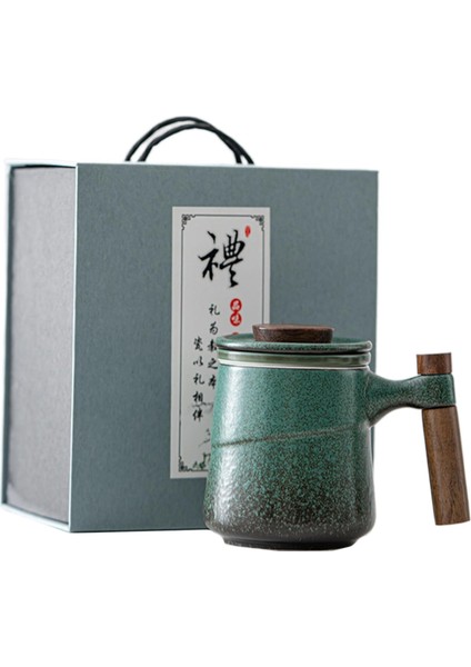 1x 390 ml Japon Çay Ons Stoneware Sıı Çay Yeşil Hediye Kutusu (Yurt Dışından)