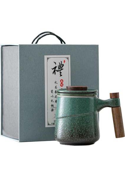 1x 390 ml Japon Çay Ons Stoneware Sıı Çay Yeşil Hediye Kutusu (Yurt Dışından)