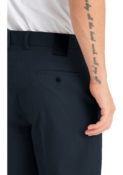 Erkek Lacivert Cepli Casual Chino Regular Kesim Likralı Kanvas Pantolon fiyatları