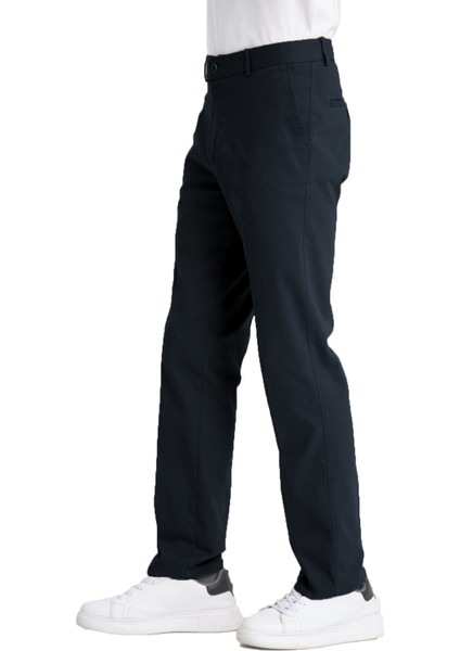 Erkek Lacivert Cepli Casual Chino Regular Kesim Likralı Kanvas Pantolon modelleri