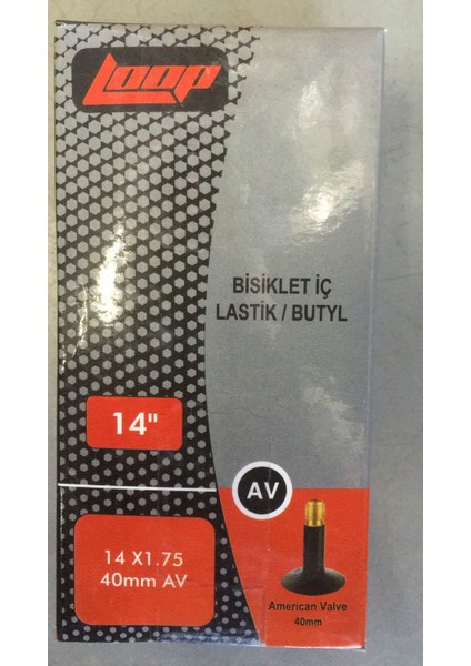 Loop 14x1.75 40mm av İç Lastik